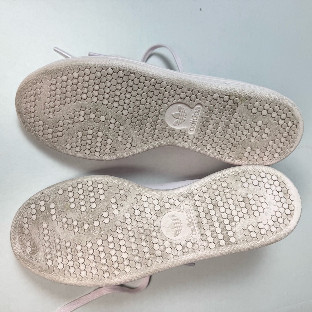 RARE Adidas Stan Smith Special Edition Trainer Sneakers Pink Sz 8 - Picture 11 of 12